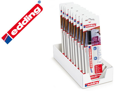 EDDING - ROTULADOR 8040/1 PARA TEJIDO COLOR NEGRO (Ref.51623)
