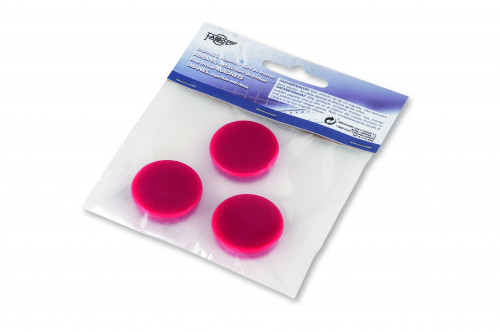 FAIBO - Imanes Bolsa 3 Ud 30 mm Rojo Redondo (Ref.60-30-03)