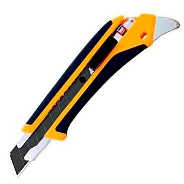 OLFA - Cutters 18 mm Sistema bloqueo cuchillas Con lengüeta para abrir botes (Ref.L5-AL)