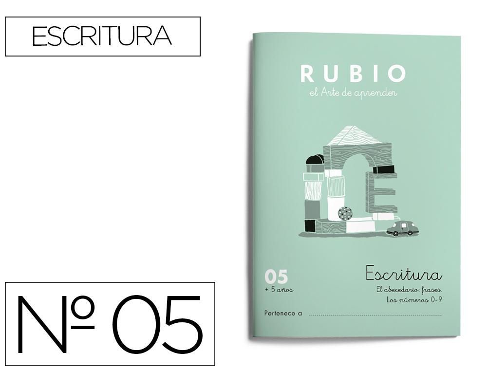 RUBIO - CUADERNO CALIGRAFIA Nº 05 (Ref.C-05)