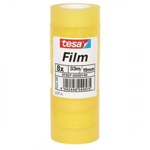 TESA - Cinta Adhesiva 19mmX33m Se corta facilmente (Ref.57207-00001-00)