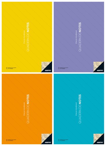 ADDITIO - Cuaderno NOTAS PROFESOR A4 CAT (Ref.P111)