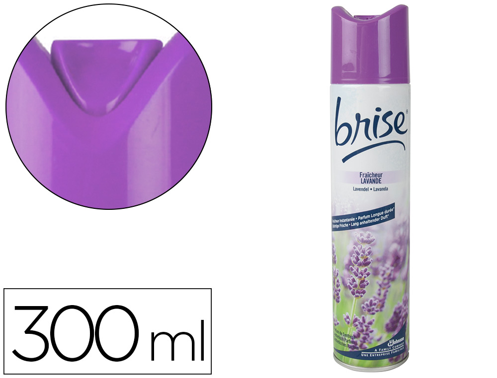 BRISE - Ambientador en aerosol de 300ml olor lavanda (Ref.609029)