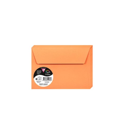 CLAIREFONTAINE - Sobres Paquete 20 ud 114X162 Clementina 120 G (Ref.731510)