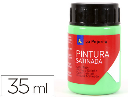 LA PAJARITA - PINTURA LATEX VERDE CESPED 35 ML (Ref.L-38)