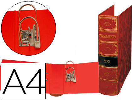 PARDO - Archivador de Palanca Premier A4-Folio 320x300x70mm Cuero 235 (Ref.235006)