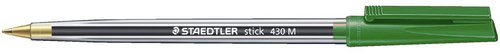 STAEDTLER - BOLIGRAFO 430 MEDIO VERDE (Ref.430 M-5CP5)