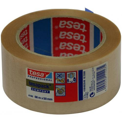 TESA - Cintas Embalaje 50mmX66m Transparente PVC (Ref.04100-00227-00)