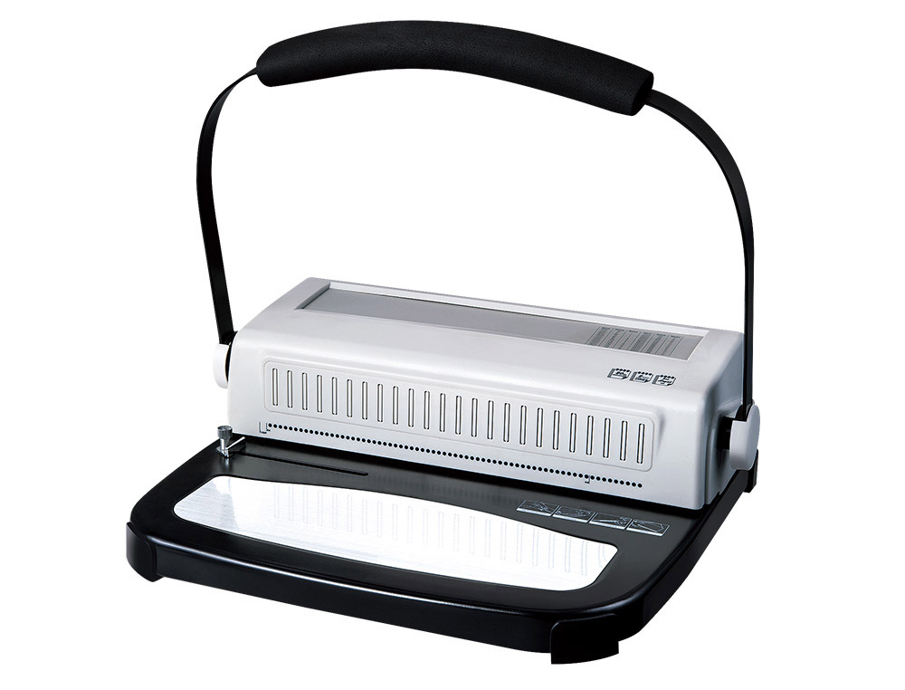 YOSAN - ENCUADERNADORA PARA ESPIRAL 64U PASO 5:1 PERFORA 20 HOJAS TAMAÑO DIN A4 (Ref.3036PE64U)