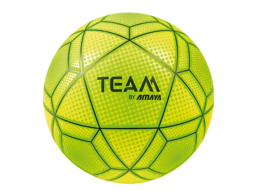 AMAYA - Balon de futbol pvc decorado super 5 diametro 220 mm (Ref. 700230)