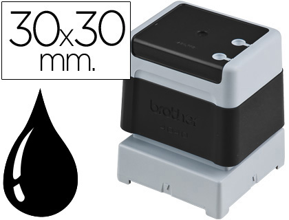 BROTHER - Sello BK 30X30MM PK6 (Ref.PR3030B6P)