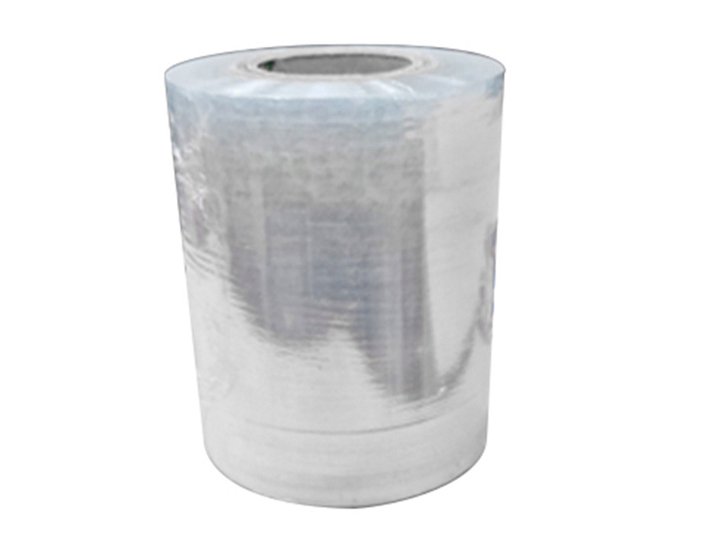 FILM EXTENSIBLE MANUAL CON APLICADOR ANCHO 100 MM ESPESOR 23 MICRAS 440 G TRANSPARENTE (Ref.MINIFILM10)