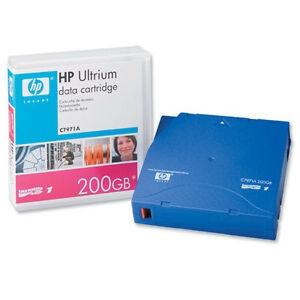 HP ( HEWLETT PACKARD ) - Cartuchos datos ULTRIUM LTO 1 100Gb 609m (Ref.C7971A)