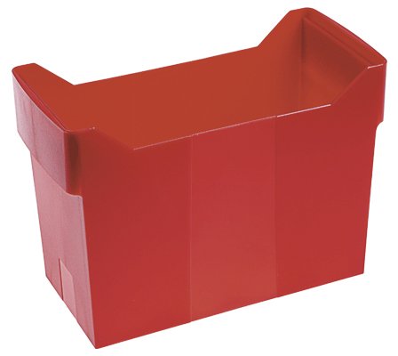 LEITZ - Archivador carpetas colgantes 20 ud A4 365x170x260mm Rojo (Ref.2007RJ)