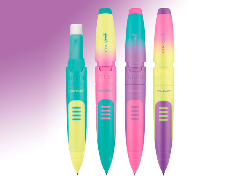 MILAN - PORTAMINAS COMPACT SUNSET 0.7 mm EXPOSITOR de 20 (Ref.18502920SN)