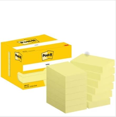 POST-IT - Notas adhesivas 100h Amarillo 51x76mm (Ref.FT500072853)