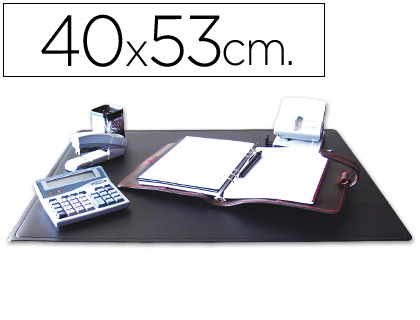 Q-CONNECT - VADE SOBREMESA NEGRO -40X53 CM (Ref.KF26794)