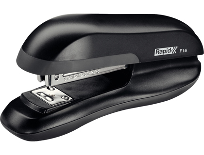 RAPID - Grapadora F16 30 hojas Negra 1/2 Carga 55 mm (Ref.23810501)