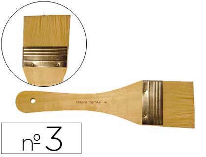ARTIST - PINCEL OLEO DE CERDA PALETINA Nº 3 40 MM (Ref.A10201-3)