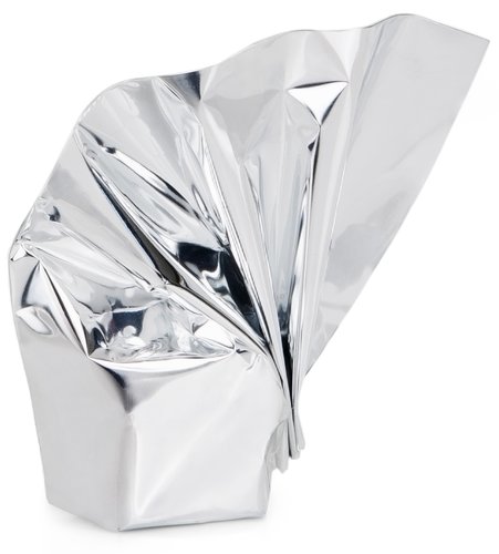 COLIBRI - PAPEL FANTASIA SIMPLE METALIZADO PLATA BOBINA 300 MM X 30 MT (Ref.RP1MES)