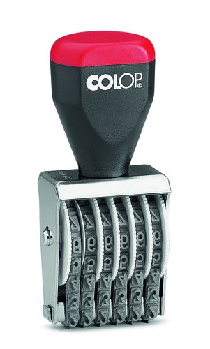 COLOP - Númerador 04006 4MM 6 Lineas (Ref.NUMC.0406.1)