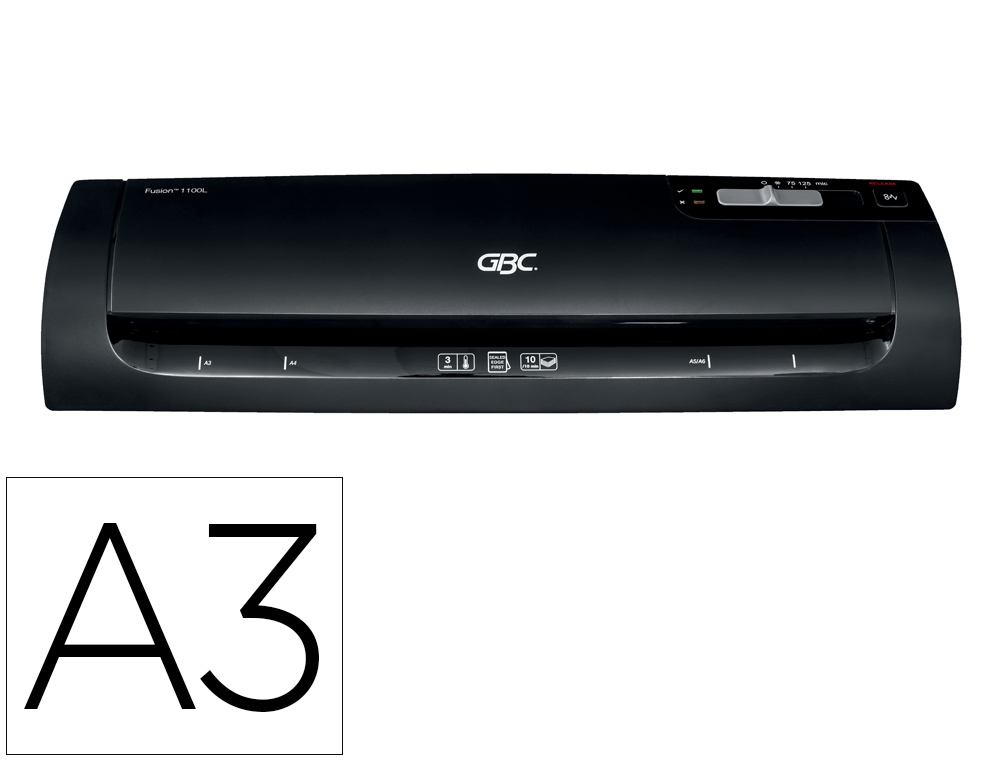 GBC - Plastificadora Fusión 1100 L A3 Grosor max.125 micras Para hogar (Ref.4400747EU)