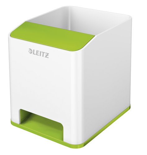 LEITZ - CUBILETE WOW DUAL VERDE METALIZADO/BLANCO (Ref.53631054)