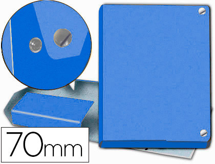 PARDO - Carpeta proyectos A4 Lomo 70 mm. Azul (Ref.967003)