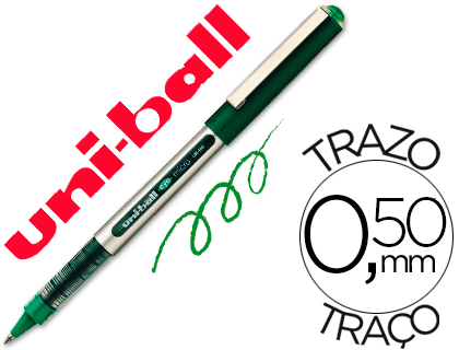 UNI-BALL - Roller Tinta líquida - EYE MICRO UB-150 Verde Trazo 0,3 mm (Ref.162578000)