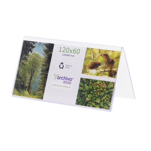 ARCHIVO 2000 - Portanombres Sobremesa 120X65 Plastico (Ref.6144PCSTP)