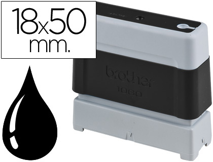 BROTHER - Sello BK 18X50MM PK6 (Ref.PR1850B6P)