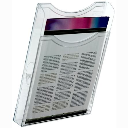 DEFLECTO - Expositor Wall Pocker A4 Vertical 270x98x251 mm. (Ref.CP078YT)