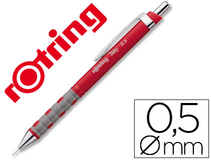 ROTRING - PORTAMINAS TIKKY 0,5 MM ROJO (Ref.1904699)