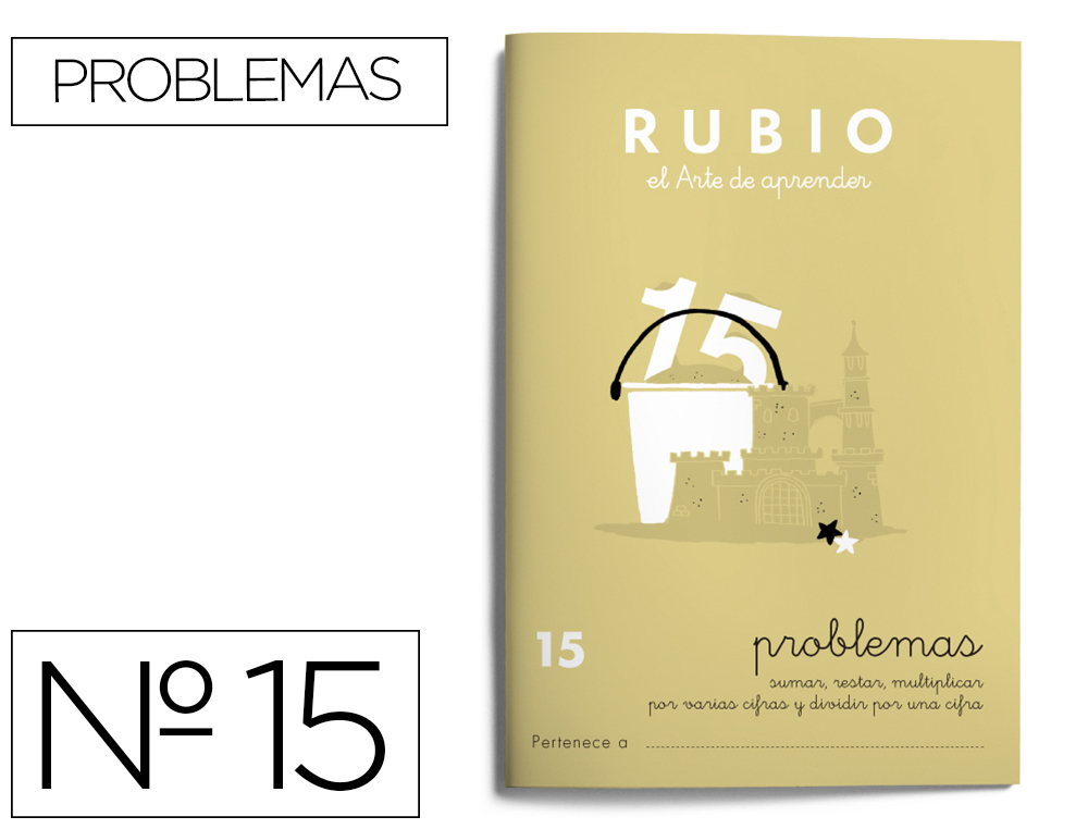 RUBIO - CUADERNO PROBLEMAS Nº 15 (Ref.PR-15)