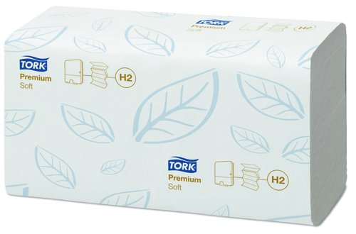 TORK - Recambio toallas Pack 21 ud 210x340 110 servicios 2 capas Para H2 System (Ref.100288)