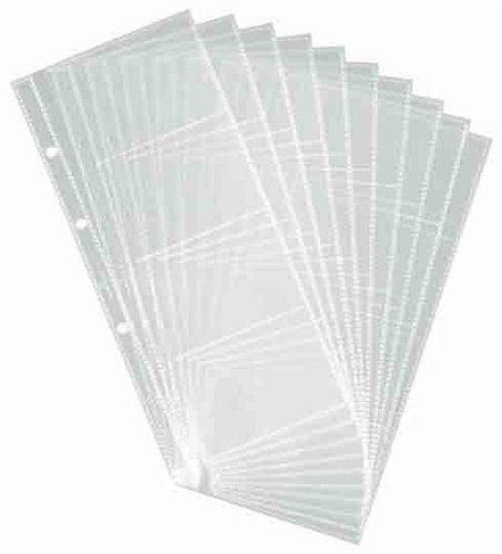 DURABLE - RECAMBIO FUNDAS VISIFIX PARA TARJETERO BOLSA DE 10 HOJAS CAPACIDAD 8 TARJETAS POR HOJA (Ref.2387)