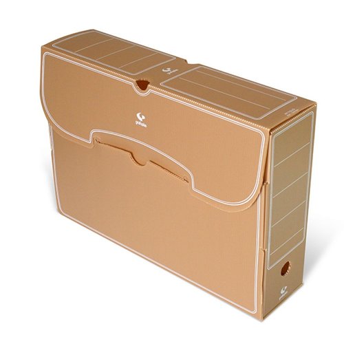 GRAFOPLÁS - Archivador Definitivo 360X265X95 Polipropileno Marron (Ref.70907800)