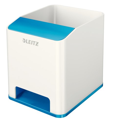 LEITZ - Cubilete Wow Dual Azul Metalizado/Blanco (Ref.53631036)