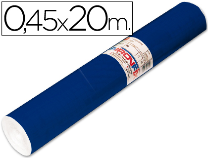 AIRONFIX - ROLLO ADHESIVO UNICOLOR AZUL MATE OSCURO -ROLLO DE 20 MT (Ref.67150)