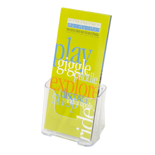 DEFLECTO - Expositor Portafolletos respaldo alto 110x83x197 1/3 A4 (Ref.77501)