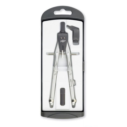 FAIBO - Compases 165 mm Brazos articulados Adaptador y caja minas (Ref.201T)