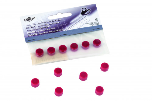 FAIBO - Imanes Bolsa 6 Ud 10 mm Rojo Redondo (Ref.60-10-03)