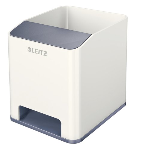 LEITZ - CUBILETE PORTALAPICES SOUND WOW BLANCO (Ref.53631001)