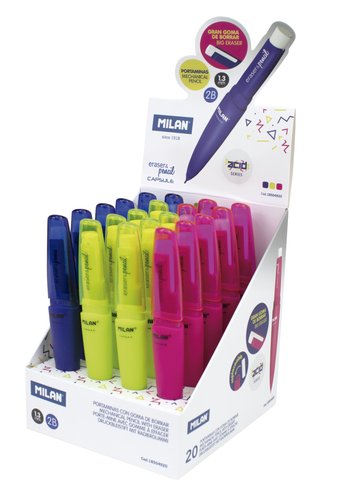 MILAN - Portaminas Capsule Fluo Trazo 0.7mm Colores surtidos (Ref.18504920)