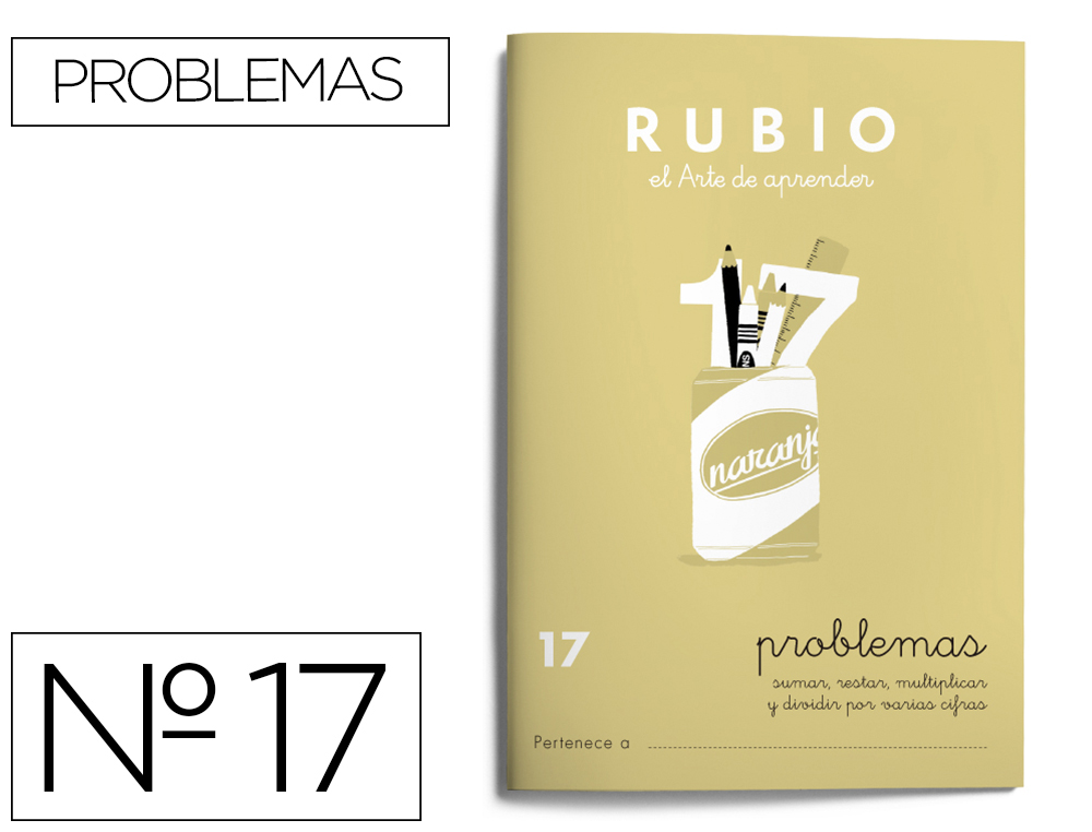 RUBIO - CUADERNO PROBLEMAS Nº 17 (Ref.PR-17)