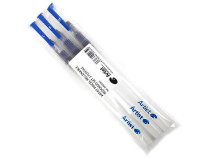 ARTIST - PINCEL RELLENABLE REDONDO BLISTER 3 UNIDADES PUNTAS SURTIDAS (Ref.6402065)