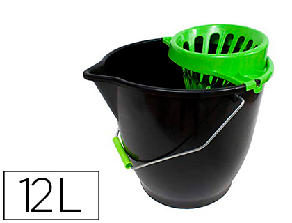 CUBO DE FREGONA CON ESCURRIDOR 12 L (Ref.0670111)