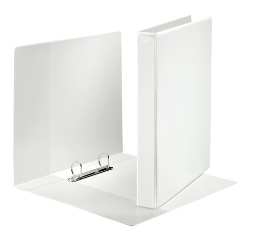 ESSELTE - Carpeta anillas Gama Plus A4+ 2-25 MM Blanco BL (Ref.1430)