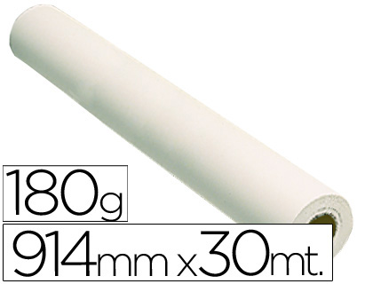 FABRISA - Papel Plotter 36 pulgadas 180 Gr Mate (Ref.79103018M)