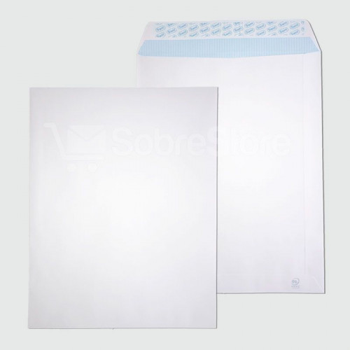 SAM - SOBRE-BOLSA 370x450 BLANCO 100g (SILICONA) CAJA de 100 (Ref.147554)